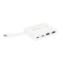 DICOTA D31731 replicatore di porte e docking station per laptop Bianco