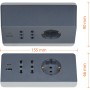 bticino S3711GBU prolunghe e multiple 2 m 3 presa(e) AC Interno Grigio
