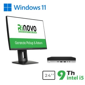RINOVO HP ULTRA MINI PC REFURBISHED DM 600 800 G5 I5-9X00 16GB SSD 480GB W11P RN65534111 + MONITOR H (RNBUNDLE38) RINOVO HP ULTRA MINI PC REFURBISHED DM 600 800 G5 I5-9X00 16GB SSD 480GB W11P RN65534111 + MONITOR H (RNBUNDLE38)
