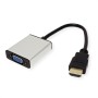 ADATTATORE HDMI-VGA M/F + AUDIO CON CAVO VALUE (12.99.3119)