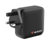 Verbatim Mini GaN Charger 165W Universale Nero AC Ricarica rapida Interno (32216)