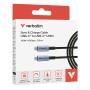 Verbatim 31847 cavo USB USB4 Gen 2x2 1,2 m USB C Nero