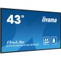 iiyama LH4360UHS-B2AG visualizzatore di messaggi Pannello A digitale 108 cm (42.5") LED Wi-Fi 500 cd/m² 4K Ultra HD Nero Proces
