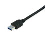 Equip 133347 cavo USB USB 3.2 Gen 1 (3.1 Gen 1) 10 m USB A Nero
