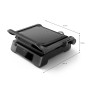 PHILIPS GRILL ELETTRONICO DIGITALE 2000W TIMER SONDA TERMICA 180? (HD6307/70)