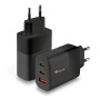 NGS BUD 65W Universale Nero AC Ricarica rapida Interno