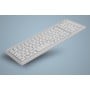 Active Key АК-7000 tastiera USB AZERTY Tedesco Bianco (AK-7000-U-W/GE)