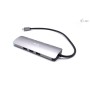 i-tec USB-C Metal Nano Docking Station 4K HDMI LAN with Power Delivery 100W + Universal Charger 100W (C31NANOLANPD100)