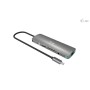 i-tec USB-C Metal Nano Docking Station 4K HDMI LAN with Power Delivery 100W + Universal Charger 100W (C31NANOLANPD100)