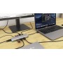 i-tec USB-C Metal Nano Docking Station 4K HDMI LAN with Power Delivery 100W + Universal Charger 100W (C31NANOLANPD100)