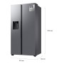 Samsung Frigorifero Side By Side 640L RS70F64KETEF