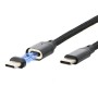 Mobilis 001350 cavo USB USB 2.0 2 m USB C Nero, Grigio