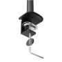 Neomounts DS60-600BL1 Braccio per monitor 10-32" - Quick-fix - 180°-stop