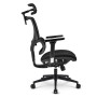 SEDIA OFFICE ERGONOMICA IN TESSUTO E RETE MESH (OFFICEPAL C40)