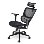 SEDIA OFFICE ERGONOMICA IN TESSUTO E RETE MESH (OFFICEPAL C40)
