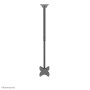Neomounts CL35-340BL22 Supporto a soffitto per doppio monitor/TV 23-42" - alt. 106-156 cm