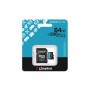 Kingston Technology Scheda microSDXC Canvas Go Plus Gen4 200MB/s A2 U3 V30 da 64 GB + adattatore (SDCG4/64GB)