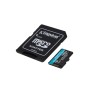 Kingston Technology Scheda microSDXC Canvas Go Plus Gen4 200MB/s A2 U3 V30 da 128 GB + adattatore (SDCG4/128GB)