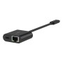 USB-C ETHERNET ADAPTER 100W PD (INC019BTBK)