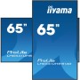iiyama LH6541UHS-B1AG visualizzatore di messaggi 163,8 cm (64.5") LCD 500 cd/m² 4K Ultra HD Nero 24/7