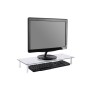 Equip Supporto per monitor da tavolo in vetro (650882)