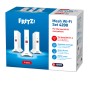 FRITZ!Repeater FRITZ!Mesh Set 4200 3-pack Edition Inter Ripetitore di rete 4200 Mbit/s Rosso, Bianco (20003109)