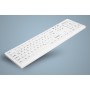 Active Key AK-C8100FA-UVS-W/GE tastiera USB QWERTY Inglese UK Bianco