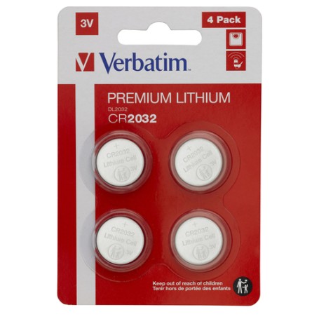 Verbatim CR2032 Batteria monouso Litio (49533)