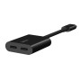 USB-C AUDIO + CHARGE ADAPTER (F7U081BTBLK)