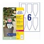 CF60 CARTELLINI P/PIANTE 128X47 (T3006-10)