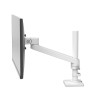 Ergotron NX Series NX MONITOR ARM WHITE 86,4 cm (34") Nero, Bianco Scrivania (45-669-216)