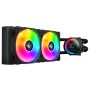 COUGAR Gaming Poseidon Elite ARGB 240 Case per computer Raffreddatore di liquidi tutto in uno Nero 1 pz (CGR-PSDELRGB-B-240)