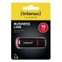 Intenso 16GB USB2.0 unità flash USB USB tipo A 2.0 Nero, Rosso (3511470)