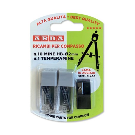 CF10 MINE+1TEMP RICAMBI X COMPASSO (COMIN)