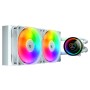 COUGAR Gaming Poseidon Elite ARGB 240 Case per computer Raffreddatore di liquidi tutto in uno Bianco (CGR-PSDELRGB-W-240)
