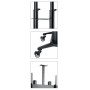 Hagor BrackIT Stand HD XXL 3,05 m (120") Nero (8208)