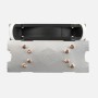 Silverstone AR12 RGB Processore Refrigeratore 12 cm Nero, Acciaio inossidabile, Bianco (SST-AR12-RGB)