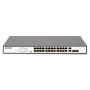 Digitus DN-95343 switch di rete Non gestito Fast Ethernet (10/100) Supporto Power over Ethernet (PoE) 1U Nero, Argent (DN-95343)