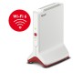 AVM FRITZ!Repeater 6000 router wireless Ethernet Banda tripla (2.4 GHz/5 GHz/5 GHz) Rosso, Bianco (20002908)