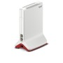 AVM FRITZ!Repeater 6000 router wireless Ethernet Banda tripla (2.4 GHz/5 GHz/5 GHz) Rosso, Bianco (20002908)