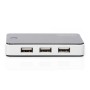 Digitus DA-70222 hub di interfaccia 480 Mbit/s Nero, Argento (DA-70222)