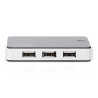 Digitus DA-70222 hub di interfaccia 480 Mbit/s Nero, Argento (DA-70222)