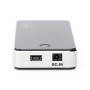 Digitus DA-70222 hub di interfaccia 480 Mbit/s Nero, Argento (DA-70222)