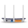 TP-LINK AC750 router wireless Fast Ethernet Dual-band (2.4 GHz/5 GHz) Nero, Bianco (ARCHER C20 V4)