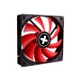 Xilence XPF120.R.PWM Case per computer Ventilatore 12 cm Nero, Rosso (XF042)
