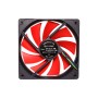 Xilence XPF120.R.PWM Case per computer Ventilatore 12 cm Nero, Rosso (XF042)