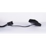 Inter-Tech L-12025 Case per computer Ventilatore 12 cm Nero, Rosso (88885413)