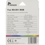 Inter-Tech Argus RS-051 RGB Case per computer Ventilatore 12 cm Nero (88885508)