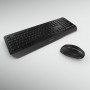 CHERRY Desktop GENTIX [DE] WL black Deutschland tastiera RF Wireless Nero (JD-7000DE-2)