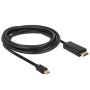 DeLOCK 83699 cavo e adattatore video 2 m Mini DisplayPort HDMI Nero (83699)